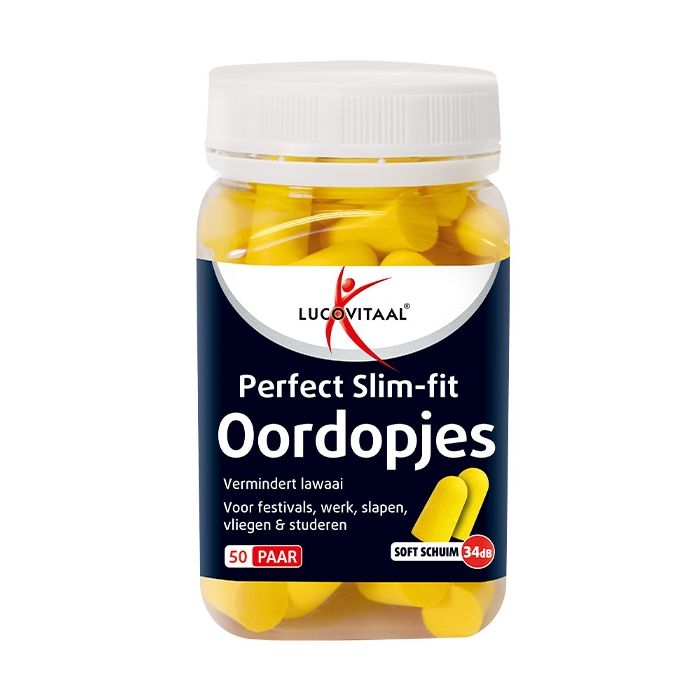 lucovitaal Oordoppen Schuim (Geel) 50 paar