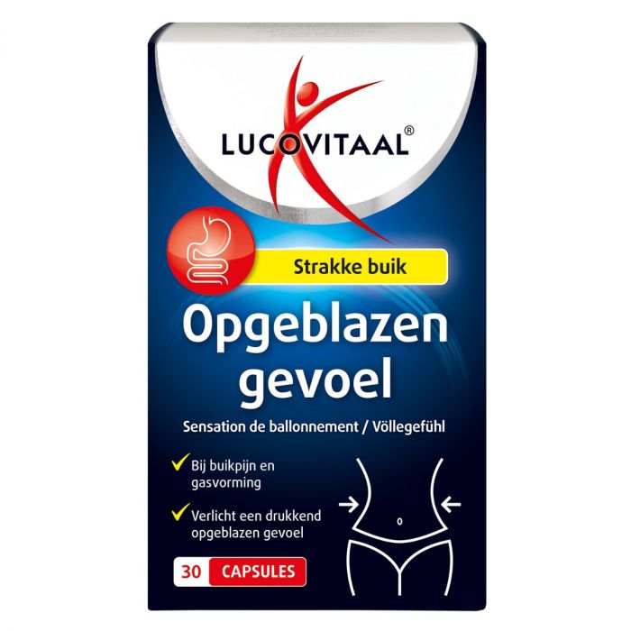 lucovitaal Opgeblazen gevoel capsules