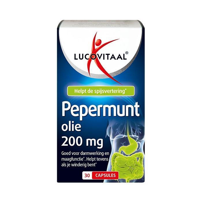 Lucovitaal Pepermuntolie 30 Capsules