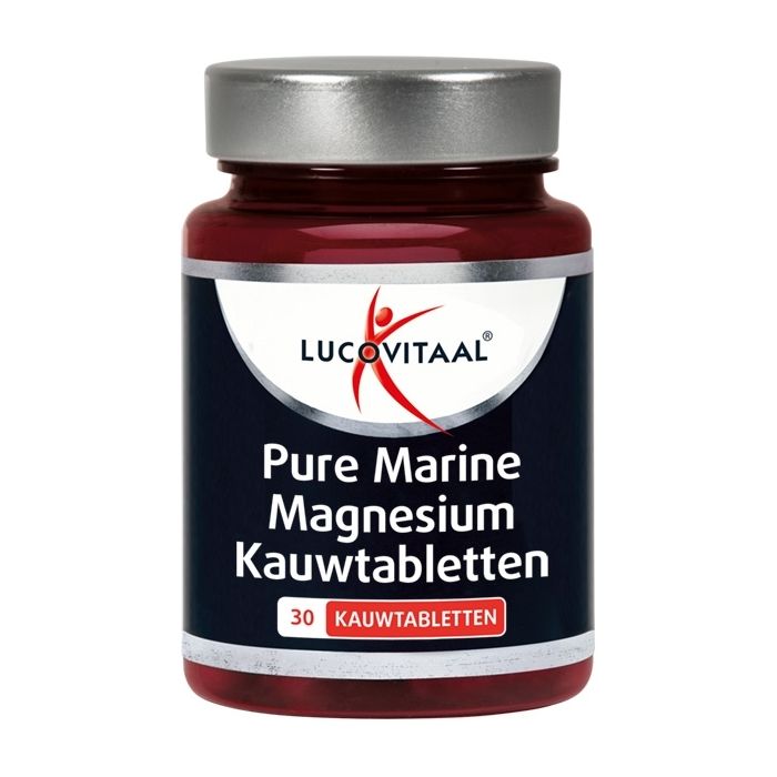 Lucovitaal Pure Marine Magnesium 30 Kauwtabletten