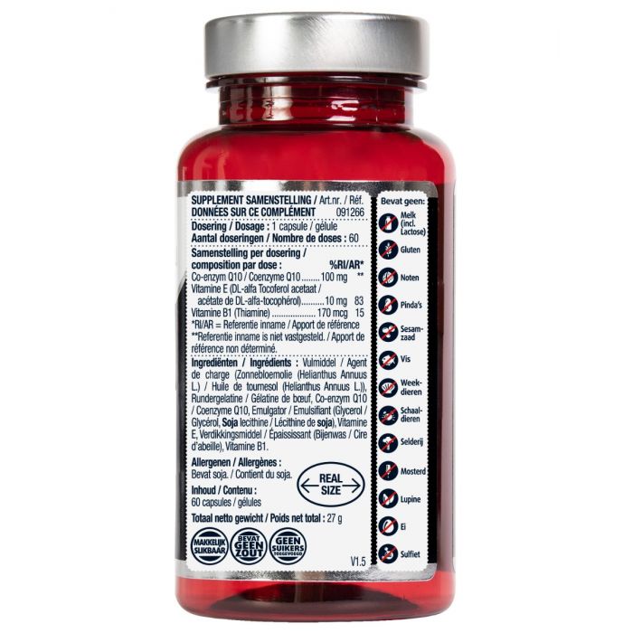 Lucovitaal Q10 100 Mg 60 Capsules