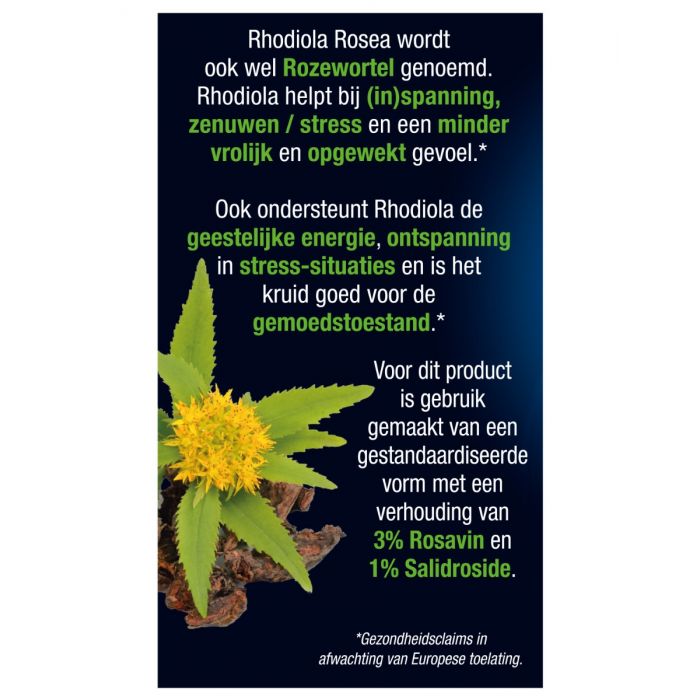 Lucovitaal Rhodiola Rosea 60 Tabletten
