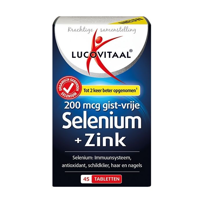 lucovitaal Selenium Zink 45 tabletten