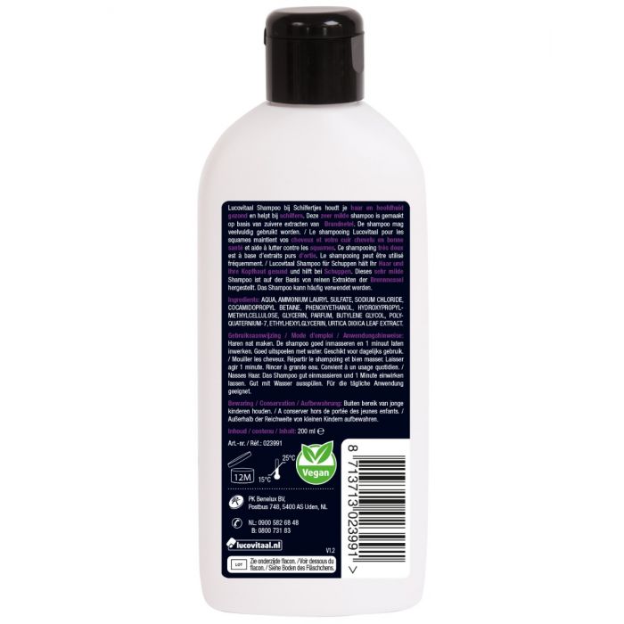 Lucovitaal Shampoo Bij Schilfertjes 200 Ml