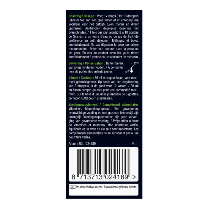 Lucovitaal Silicium Druppels 30 Ml