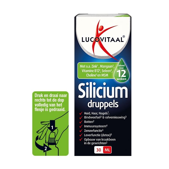 lucovitaal Silicium Druppels 30 ml