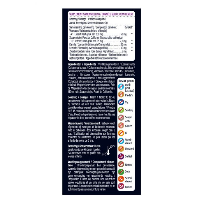 Lucovitaal Slaap Lekker Tabletten