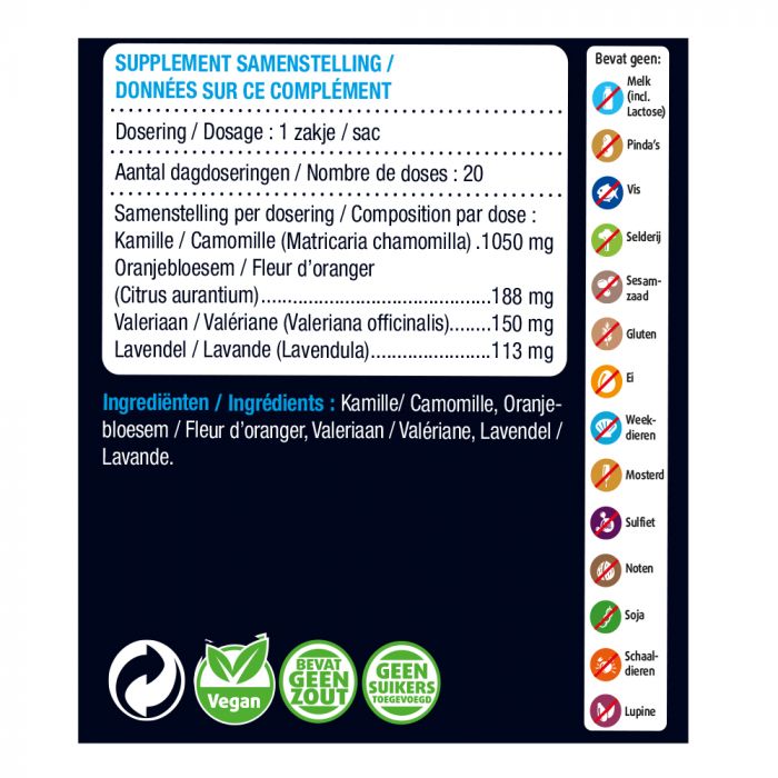 Lucovitaal Slaap Thee 20 Zakjes