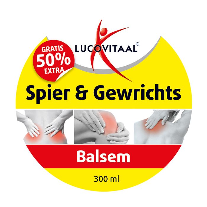 Lucovitaal Spier & Gewrichtsbalsem 50% Extra