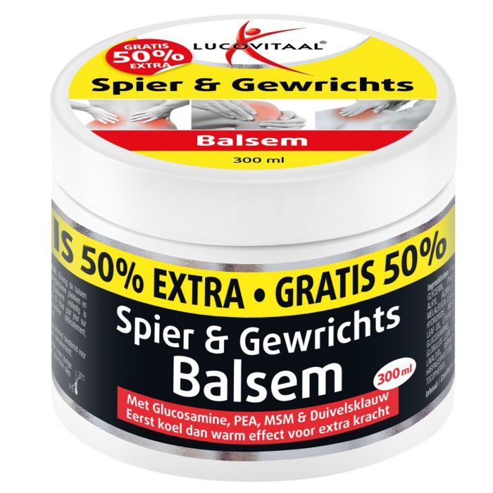 lucovitaal Spier & Gewrichtsbalsem 50% extra
