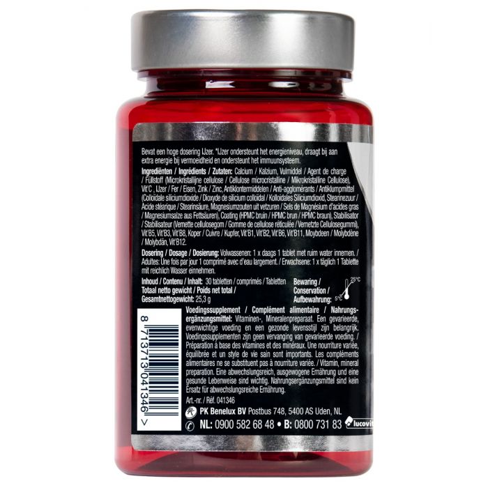 Lucovitaal Sterk IJzer Complex 30 Tabletten