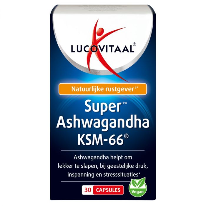 lucovitaal Super Ashwagandha KSM-66 30 capsules