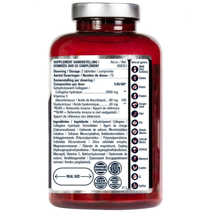 Lucovitaal Super Collageen 2000 Mg 150 Tabletten
