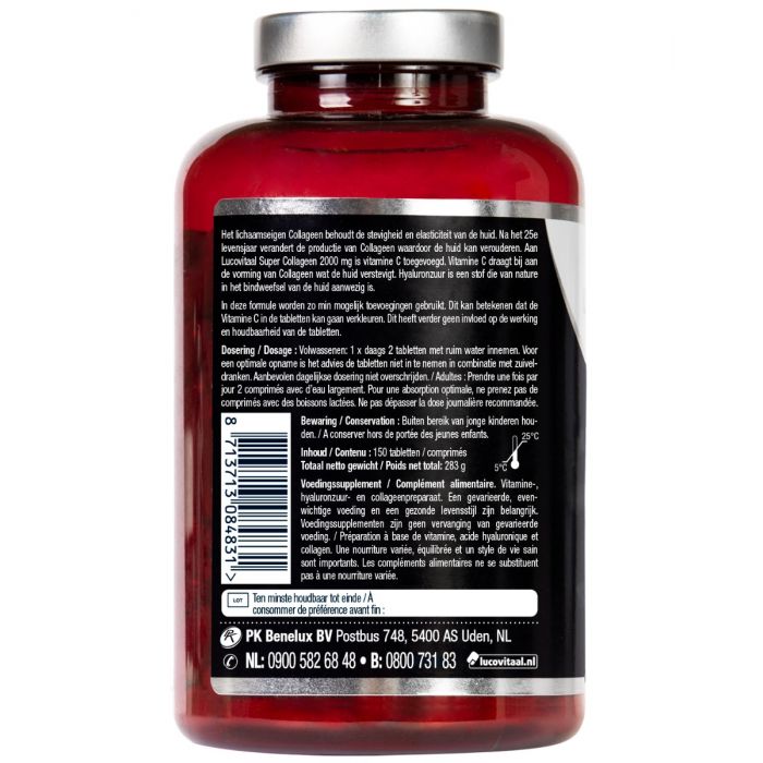 Lucovitaal Super Collageen 2000 Mg 150 Tabletten