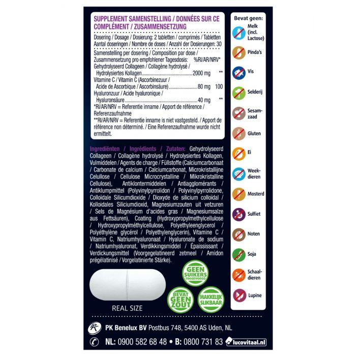 Lucovitaal Super Collageen 2000 Mg 60 Tabletten