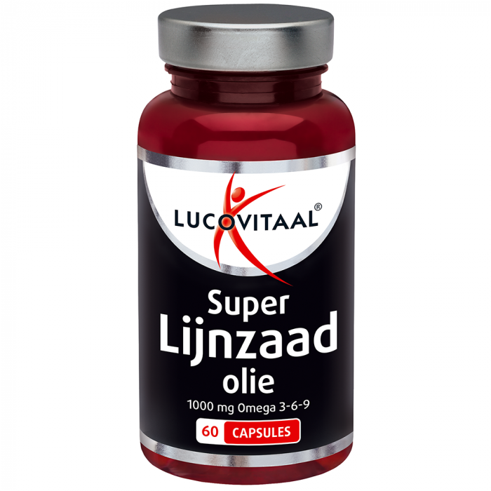 lucovitaal Super Lijnzaad Olie 1000 mg Omega 3-6-9