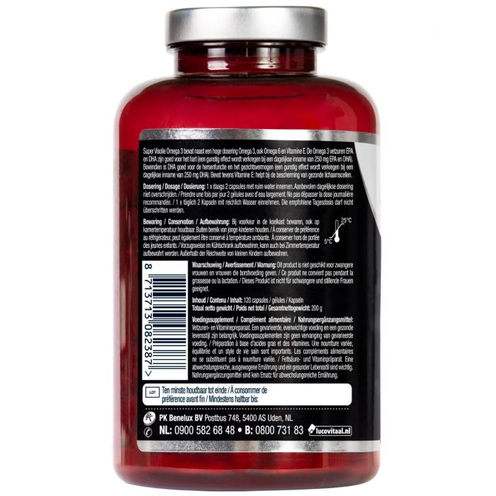 Lucovitaal Super Visolie Omega 3 120 Capsules