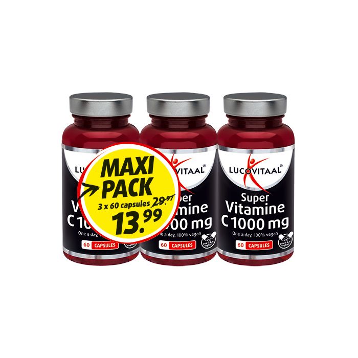lucovitaal Super Vitamine C 1000 mg 3-Pack