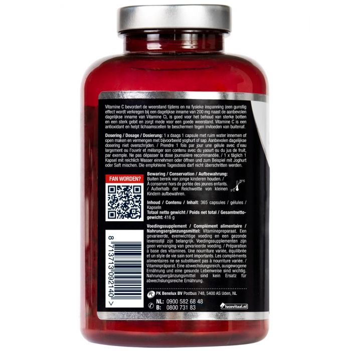 Lucovitaal Super Vitamine C 1000 Mg 365 Capsules