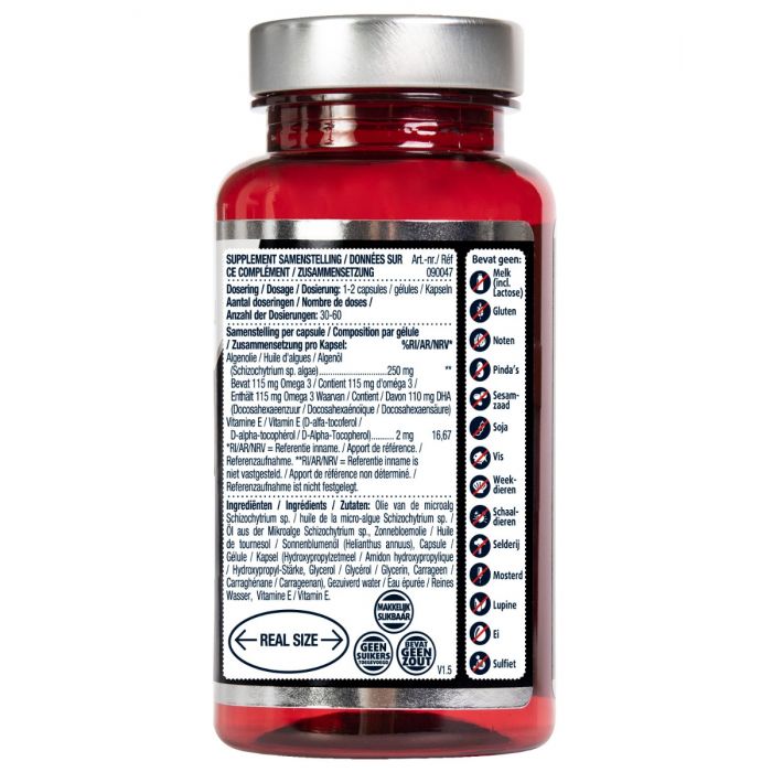 Lucovitaal Vegan Omega 3 Microalgen 60 Capsules