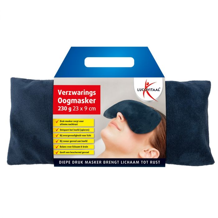 lucovitaal Verzwaringsoogmasker 1 stuk