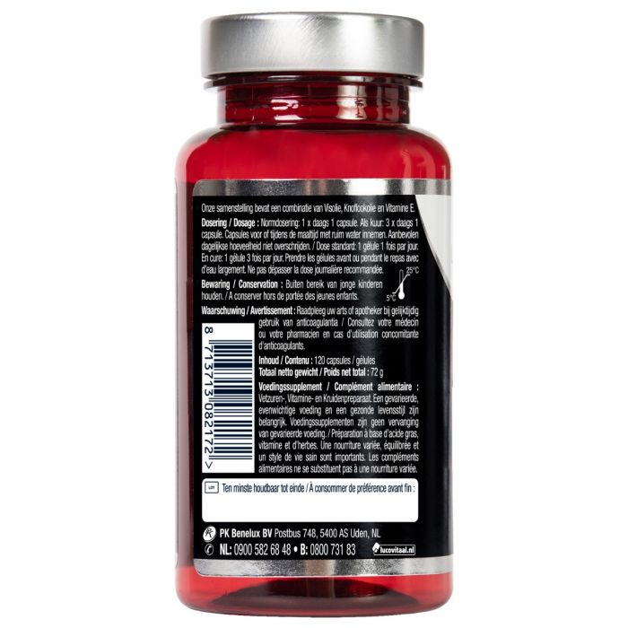 Lucovitaal Visolie & Knoflook 120 Capsules