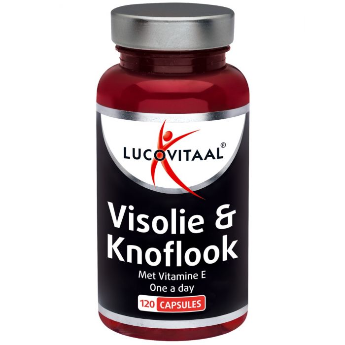 lucovitaal Visolie & knoflook 120 capsules