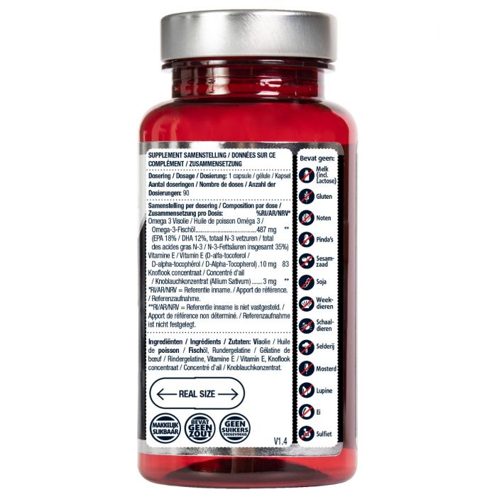 Lucovitaal Visolie & Knoflook 90 Capsules