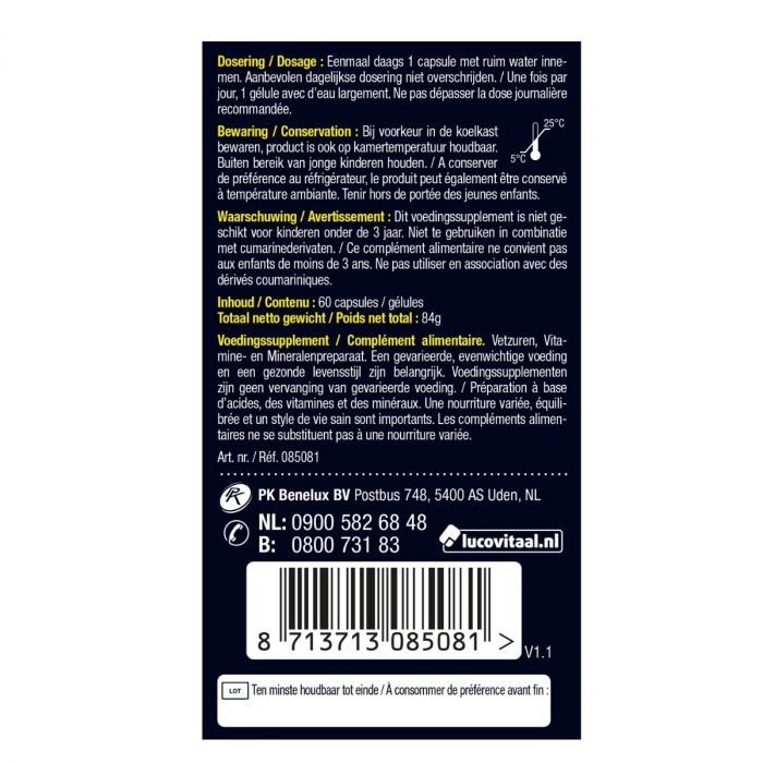 Lucovitaal Visolie & Multi Vitaminen Mineralen