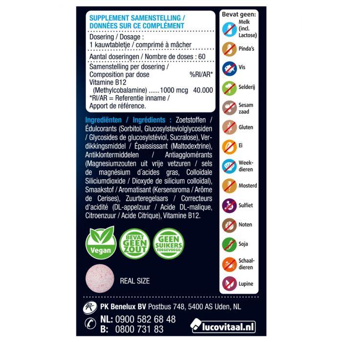 Lucovitaal Vitamine B12 1000 Mcg