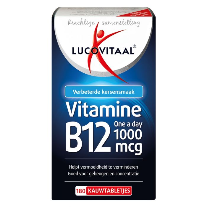lucovitaal Vitamine B12 1000 mcg 180 tabletten