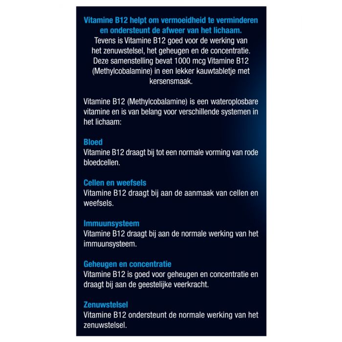 Lucovitaal Vitamine B12 1000 Mcg