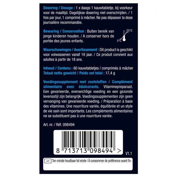 Lucovitaal Vitamine B12 1000 Mcg 60 Tabletten