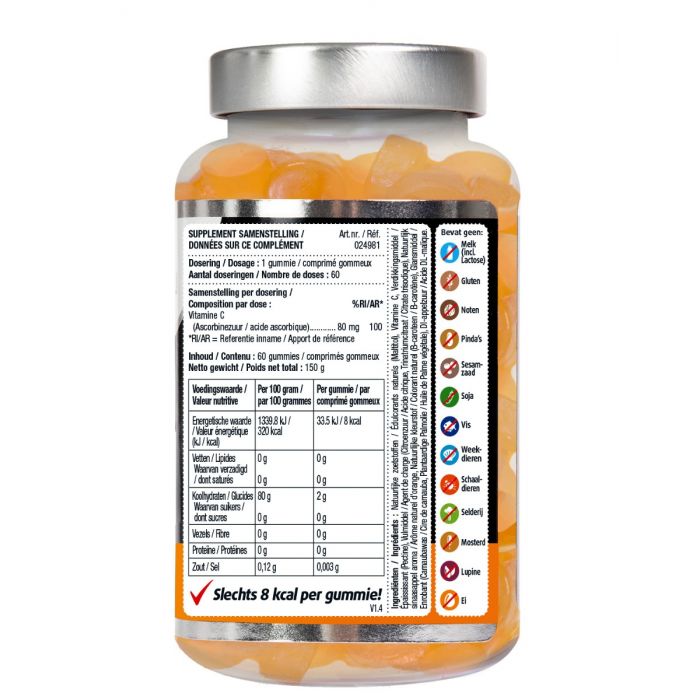 Lucovitaal Vitamine C Gummies Suikervrij