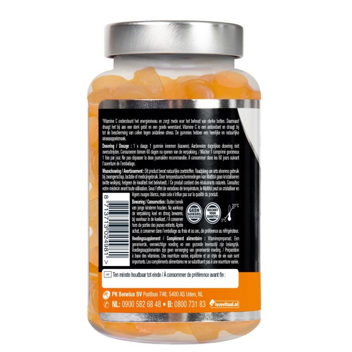 Lucovitaal Vitamine C Gummies Suikervrij