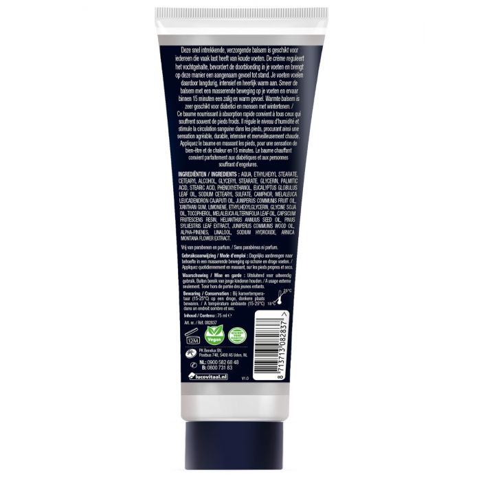 Lucovitaal Voeten Warmte Balsem 75 Ml