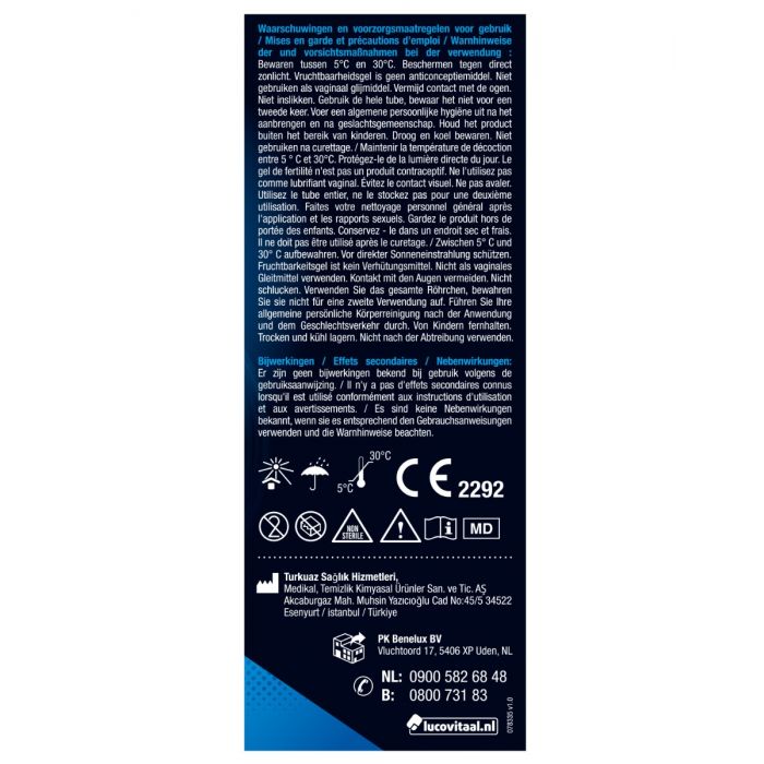 Lucovitaal Vruchtbaarheidsgel 5 Tubes