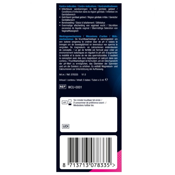 Lucovitaal Vruchtbaarheidsgel 5 Tubes