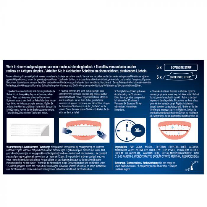Lucovitaal Whitening Tandenstrips 5 Set Strips