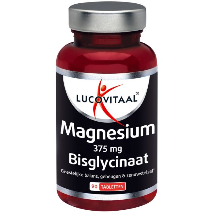 lucovitaal Magnesium 375 mg Bisglycinaat 90 tabletten