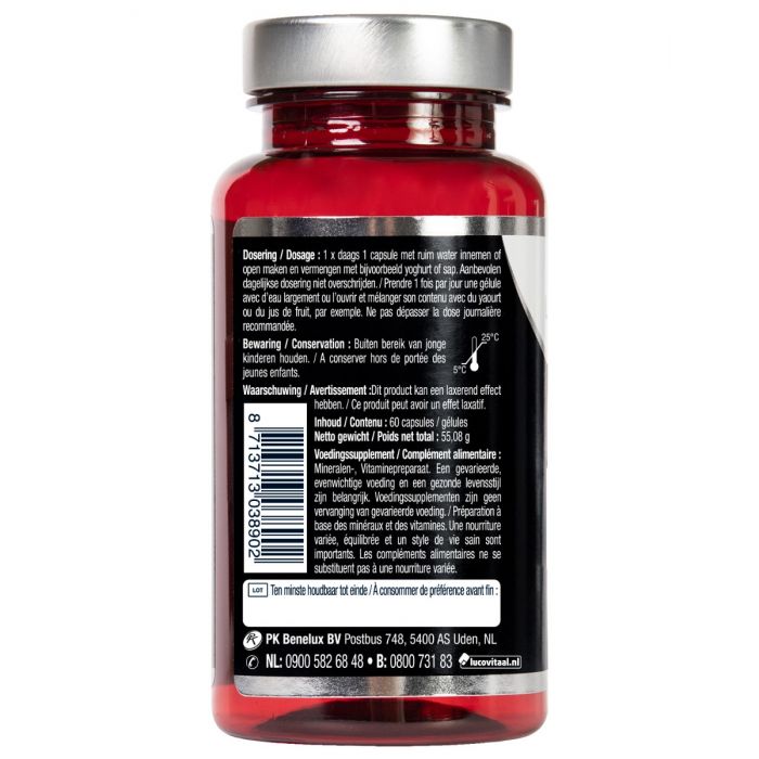 Lucovitaal Magnesium 400 Met Vitamine B6 & L-Tryptofaan 60 Capsules