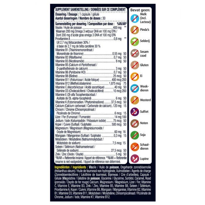 Lucovitaal Magnesium Mama & Baby Multivitamine Zwangerschap 30 Capsules