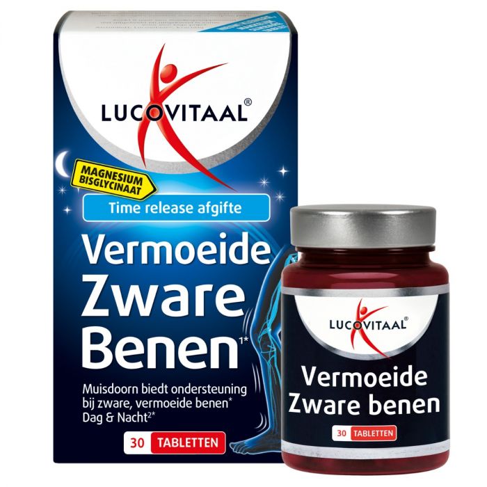 Lucovitaal Magnesium Vermoeide Zware Benen 30 Tabletten
