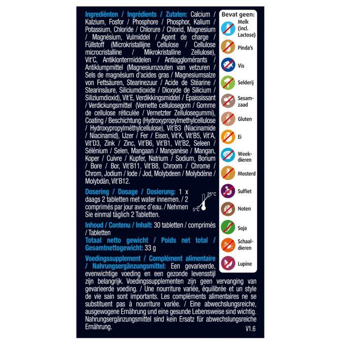 Lucovitaal Magnesium Vitaminen & Mineralen Compleet 30 Tabletten