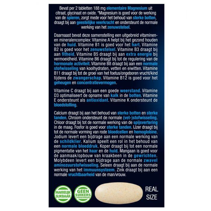 Lucovitaal Magnesium Vitaminen & Mineralen Compleet 30 Tabletten