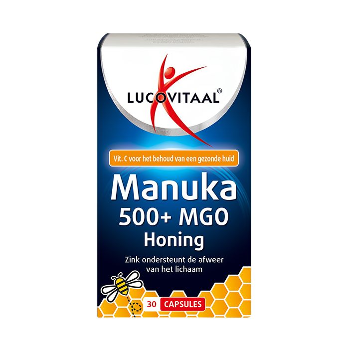 lucovitaal Manuka Honing Zink 30 capsules (THT 07-2025)