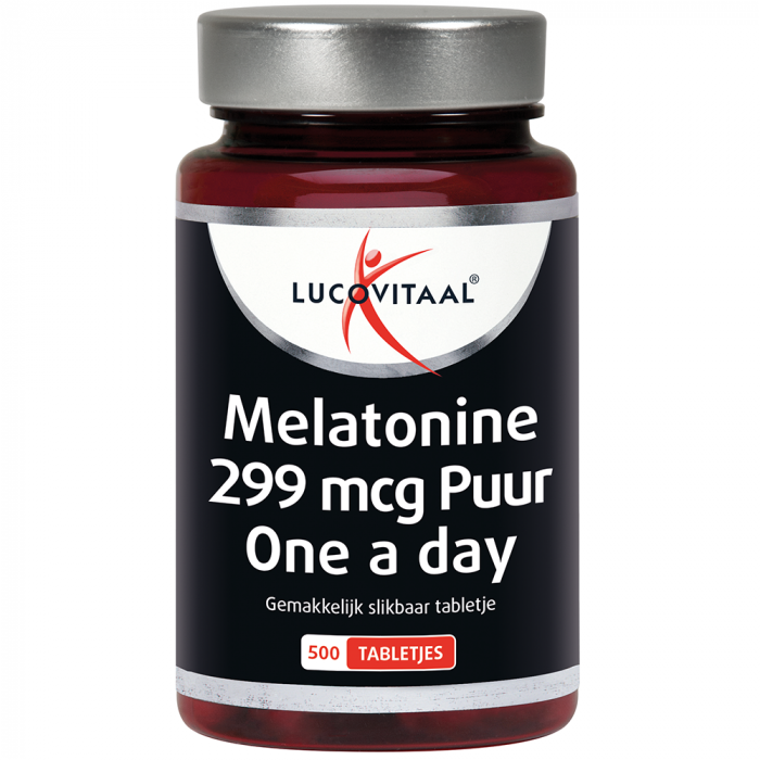 Lucovitaal Melatonine Tabletjes 299 Mcg 500 Tabletten