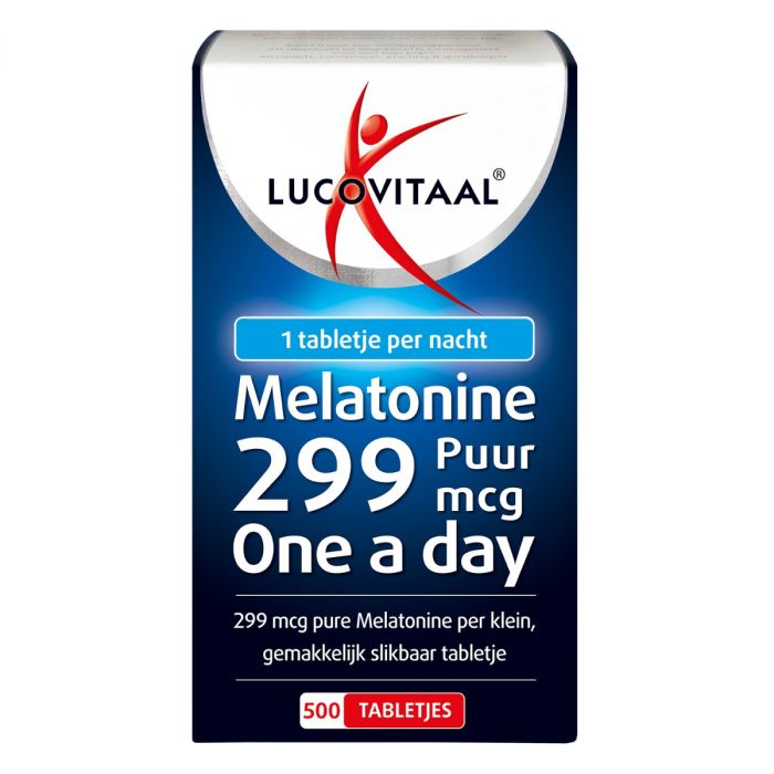 lucovitaal Melatonine tabletjes 299 mcg 500 tabletten