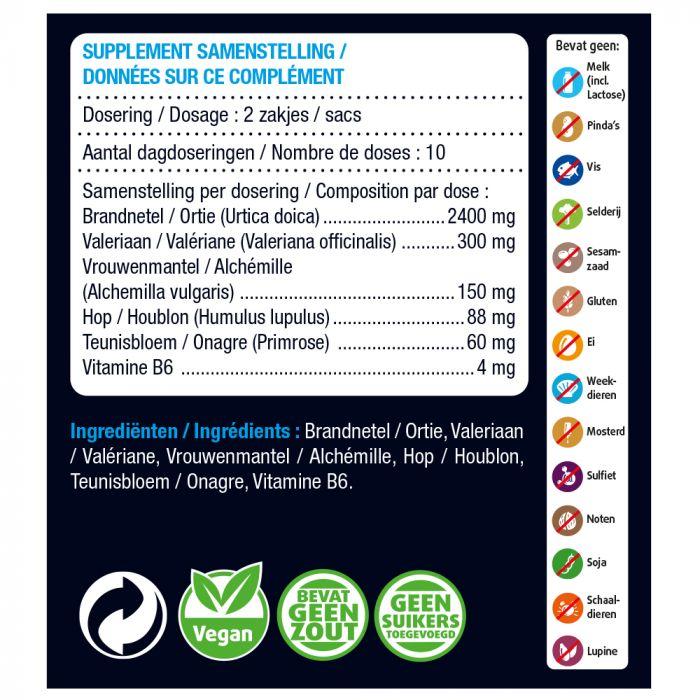 Lucovitaal Menstruatie Vrouwenmantel Thee 20 Zakjes