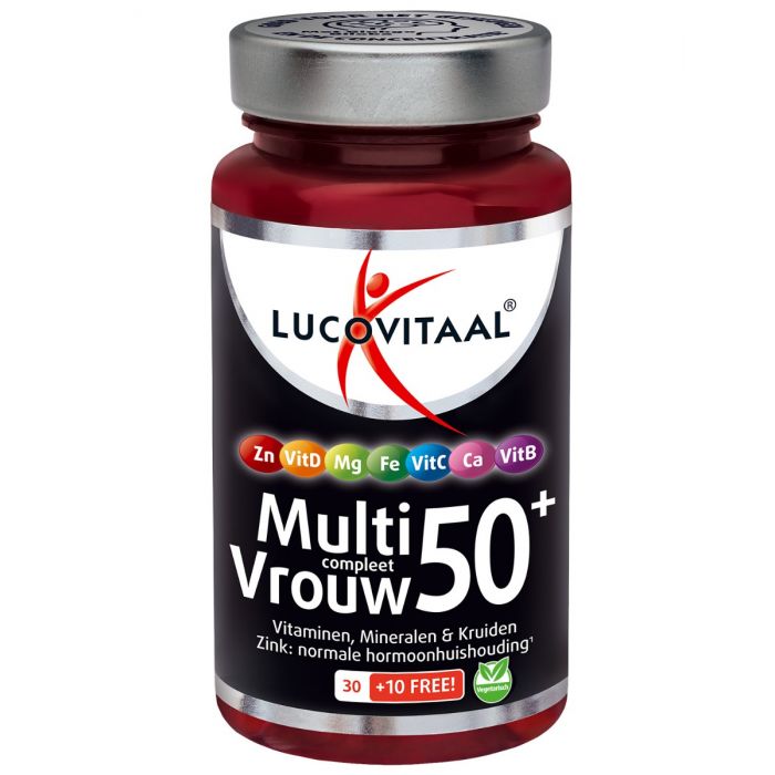 lucovitaal Multi Vrouw Compleet 50+ met Ginkgo Biloba